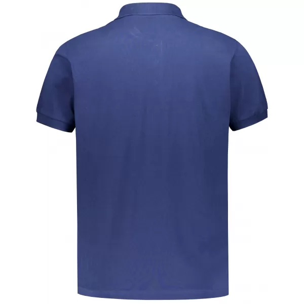  Pánske tričko s golierom ALTISPORT NP/ALMST90601 NAVY 