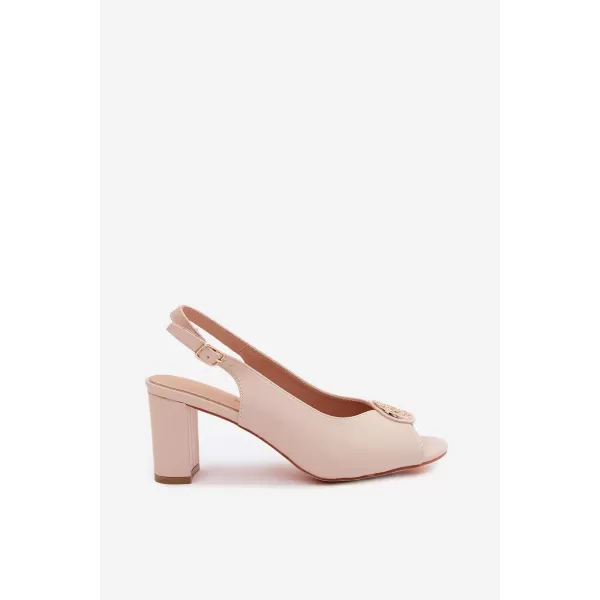  Dámske sandále BOTO 26SD98-9823 BEIGE 