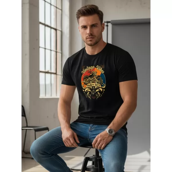  Pánske tričko DSTREET NX052R ČIERNA 