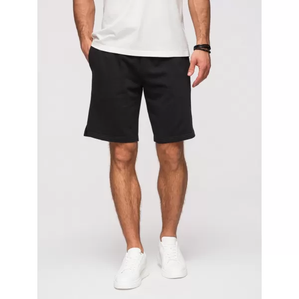  Pánske kraťasy OMBRE OM-SRSK-0196 BLACK 