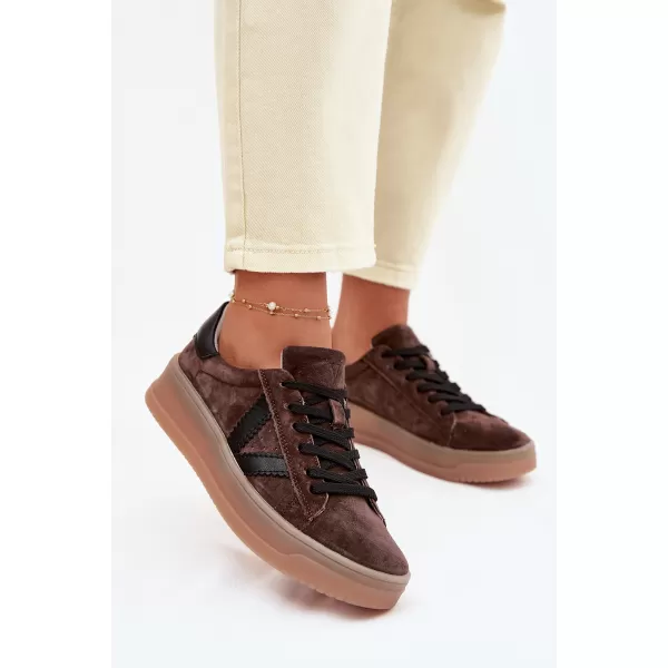  Dámske tenisky VINCEZA 79597 BROWN 