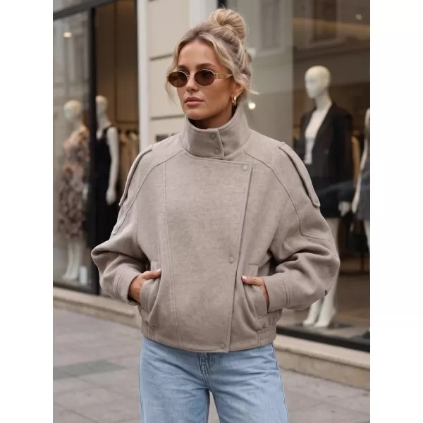  Dámska bunda DSTREET TY6033 KHAKI 