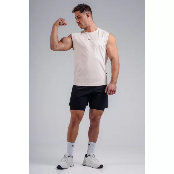  Funkčný tank top NEBBIA PRIMAL 874 CREAM 