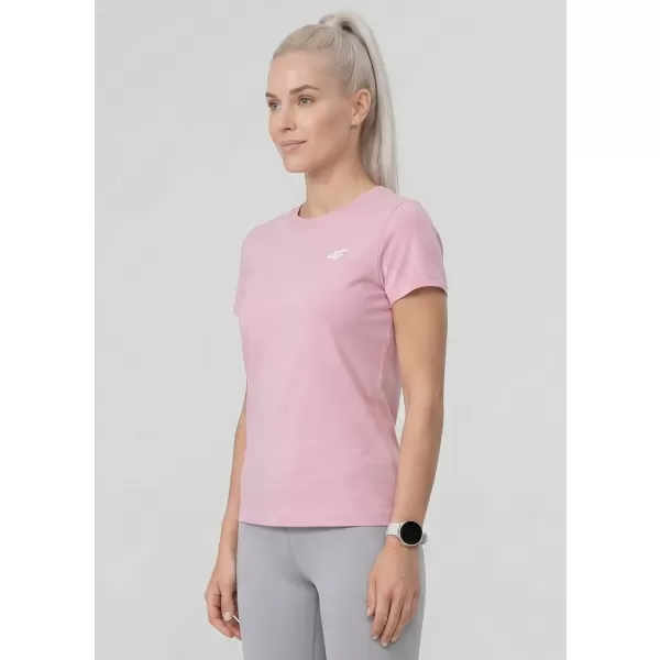  Dámske tričko 4F WMM00TTSHF3306 LIGHT PINK 