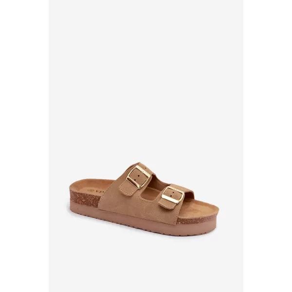  Dámske sandále VINCEZA 102657 BEIGE 