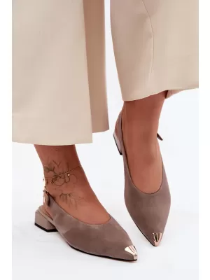 Dámske sandále D&A CR61-3050 BEIGE