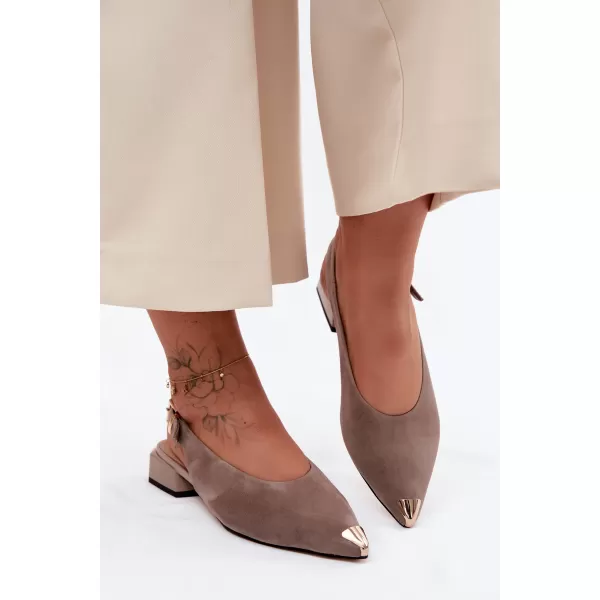  Dámske sandále D&A CR61-3050 BEIGE 
