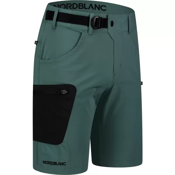  Pánske kraťasy NORDBLANC ARC NBSPM8358 ZELENÁ 