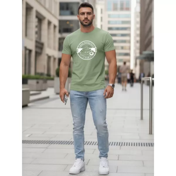  Pánske tričko DSTREET NX5088R SVETLO ZELENÁ 