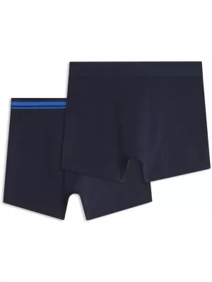 Pánske boxerky PUMA MEN EVERYDAY PLACED LOGO BOXER 2P 93847619 NAVY/BLUE