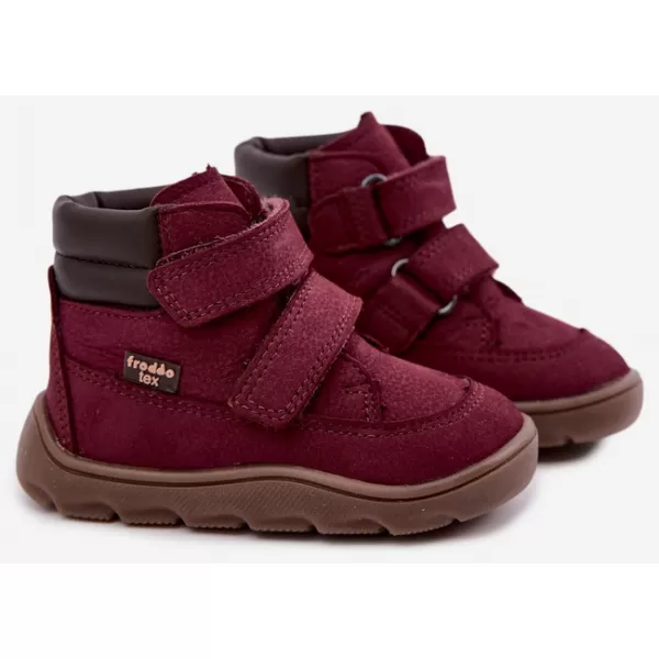  Detské topánky FRODDO G2110150-9 VÍNOVÁ 