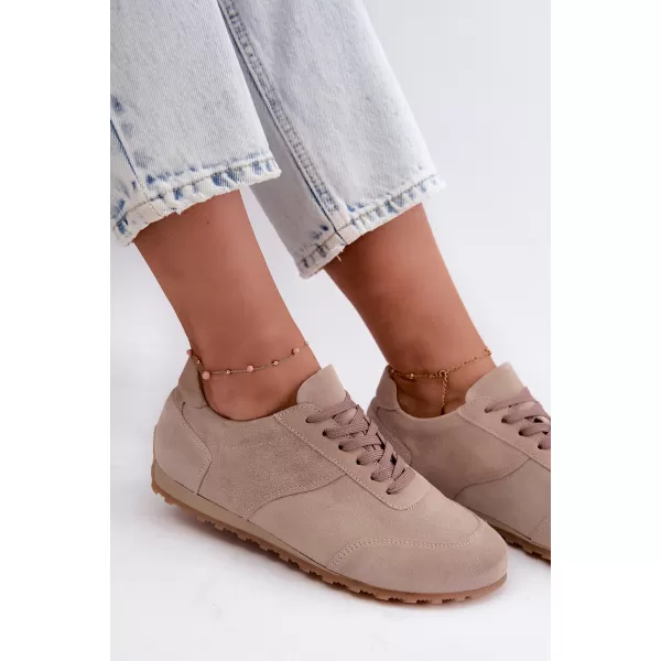  Dámske topánky ZAZOO N1422 BEIGE 