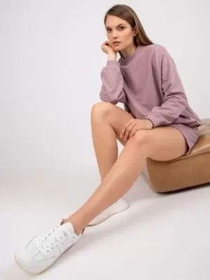 Dámska mikina BASIC FEEL GOOD AP-BL-A-R001 DARK PINK