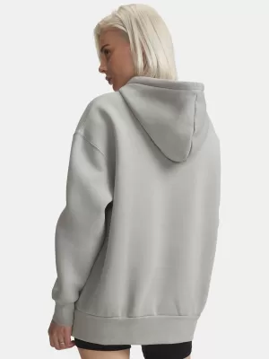 Dámska mikina UNDER ARMOUR ICON FLEECE OS HOODIE 1379495-069 ŠEDÁ