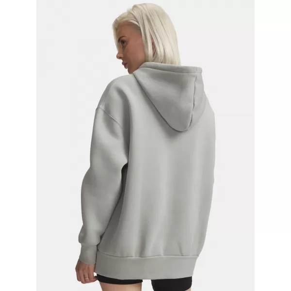  Dámska mikina UNDER ARMOUR ICON FLEECE OS HOODIE 1379495-069 ŠEDÁ 