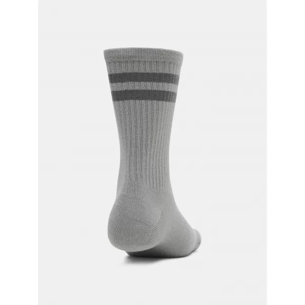  Ponožky UNDER ARMOUR ESSENTIAL 6PK CREW 1387058-069 ŠEDÁ 