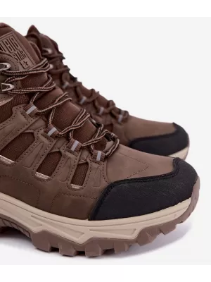 Pánske topánky BIG STAR SHOES UU174316 BROWN/BEIGE SHADOWS