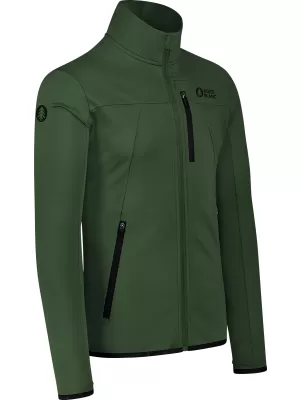 Pánska powerfleece mikina NORDBLANC MORASS NBSFM8335 ZELENÁ