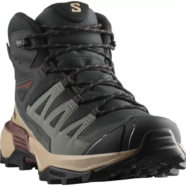  Pánske topánky SALOMON X ULTRA 360 MID GORE-TEX L47743300 PHANTOM/DESERT TAN/RUM ROZINKA 