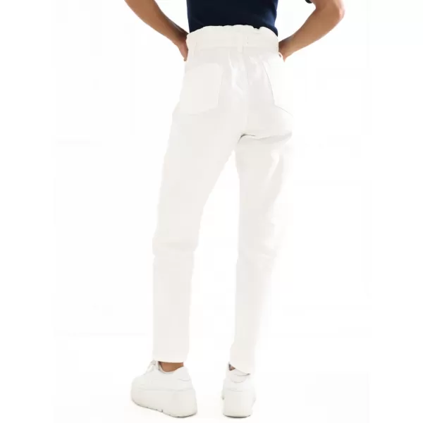  Dámske nohavice SUBLEVEL D70059Z62399A1 WHITE 