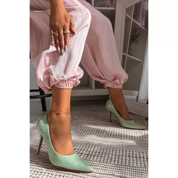  Dámske lodičky BOTO SQC-184 GREEN 