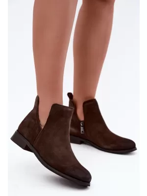 Dámske členkové topánky VINCEZA 133142 LEATHER