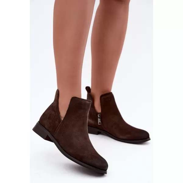  Dámske členkové topánky VINCEZA 133142 LEATHER 
