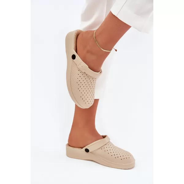  Dámske šľapky BOTO 25SD11-8981 BEIGE 