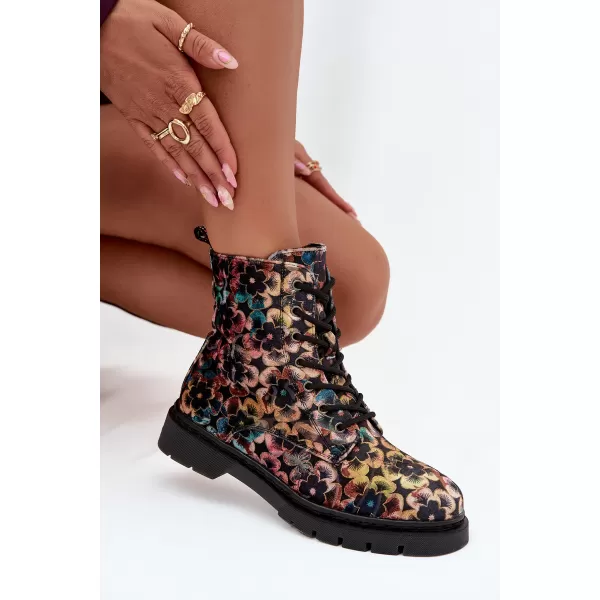 Dámske členkové topánky ARTIKER 57C1050 MULTICOLOR 