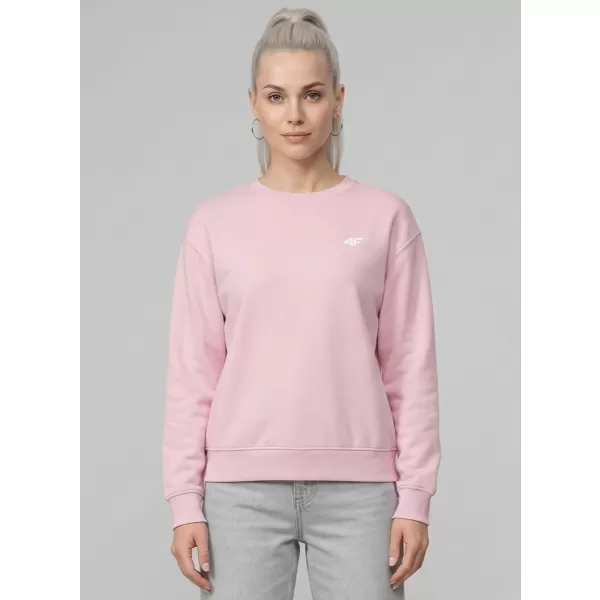  Dámska mikina 4F WMM00TSWSF2534 LIGHT PINK 