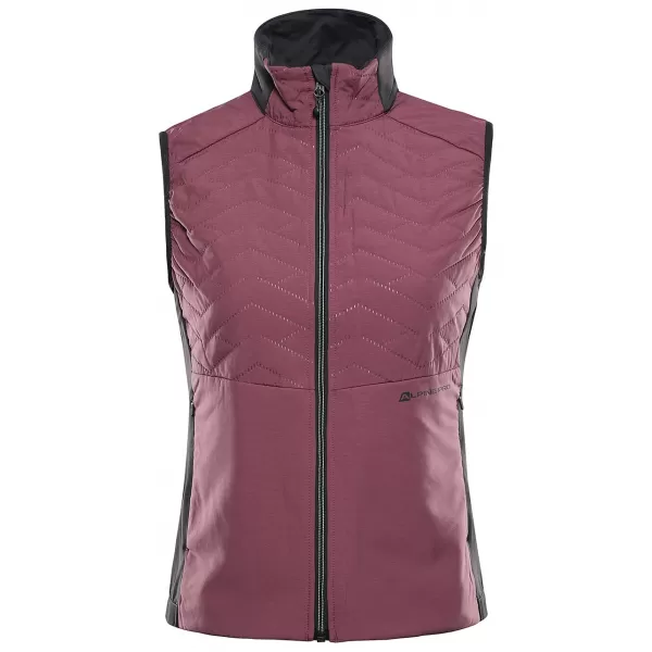  Dámska ľahká vesta ALPINE PRO BERFA 3 GRAPE NECTAR 