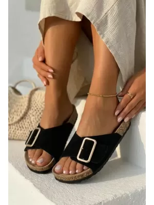 Dámske šľapky BOTO 26SD21-100 BLACK