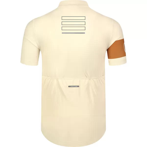  Pánsky cyklo dres NORDBLANC CAMEL NBSMF8079 BÉŽOVÁ 