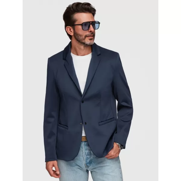  Pánske sako OMBRE M168 NAVY BLUE 