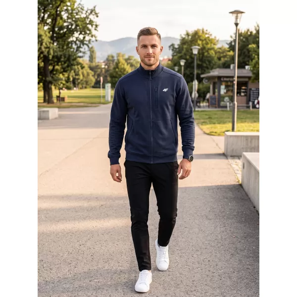  Pánska mikina 4F WMM00TSWSM2547 NAVY 