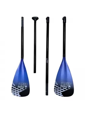 Pádlo STAR Fiberglass 4T Combo BLACK