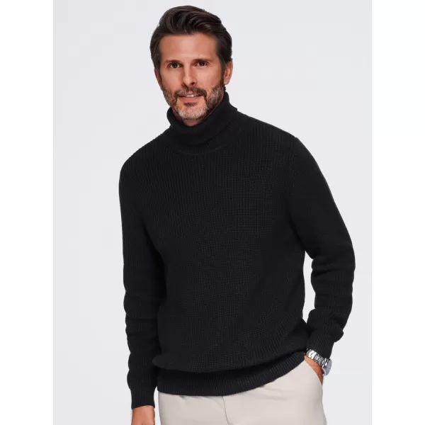  Pánsky rolák OMBRE OM-SWTN-0189 BLACK 