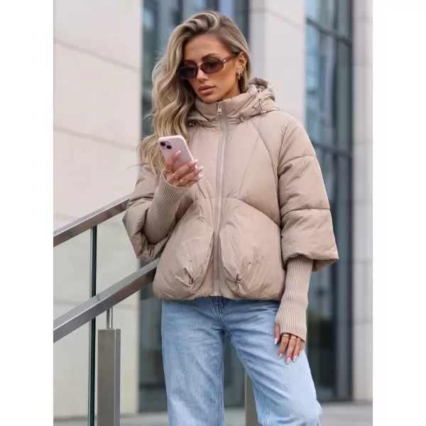  Dámska bunda DSTREET TY5827 BÉŽOVÁ 