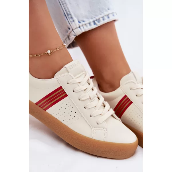  Dámske tenisky BIG STAR SHOES TT274307 BEIGE 