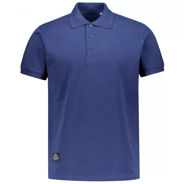  Pánske tričko s golierom ALTISPORT NP/ALMST90601 NAVY 