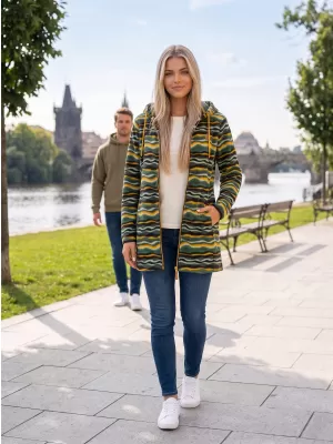 Dámska fleecová mikina ALTISPORT ILANI KHAKI