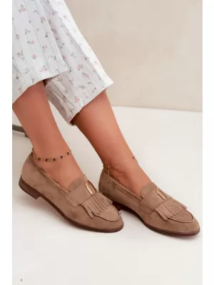 Dámske mokasíny BOTO 3742 KHAKI