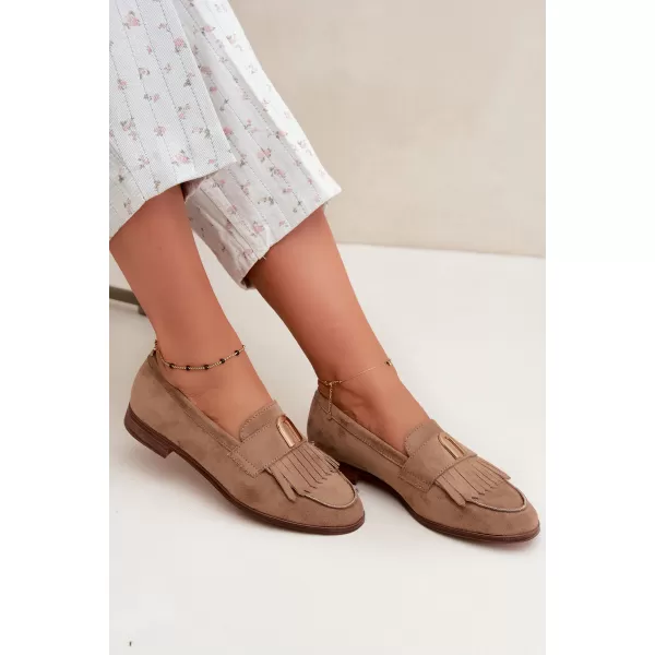  Dámske mokasíny BOTO 3742 KHAKI 