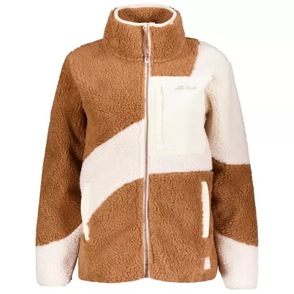  Dámska fleece mikina ALTISPORT IVONA BÉŽOVÁ 