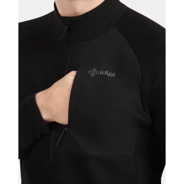  Pánska fleece mikina KILPI MONTALE-M 1M0203KI ČIERNA 