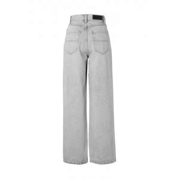  Dámske nohavice URBAN CLASSICS TB4524 LIGHT SILVER GREY WASHED 