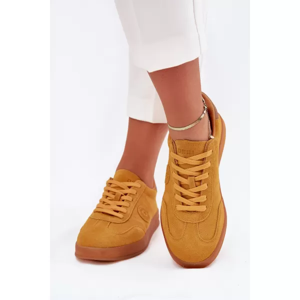  Dámske tenisky BIG STAR SHOES RR274846 YELLOW/GOLD 