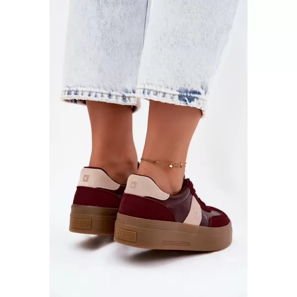  Dámske tenisky BIG STAR SHOES UU274013 RED 