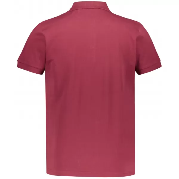  Pánske tričko s golierom ALTISPORT NP/ALMST90601 BORDEAUX 