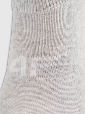 Detské ponožky 4F JWMM00USOCF566 COLD LIGHT GREY